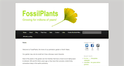 Desktop Screenshot of fossilplants.co.uk